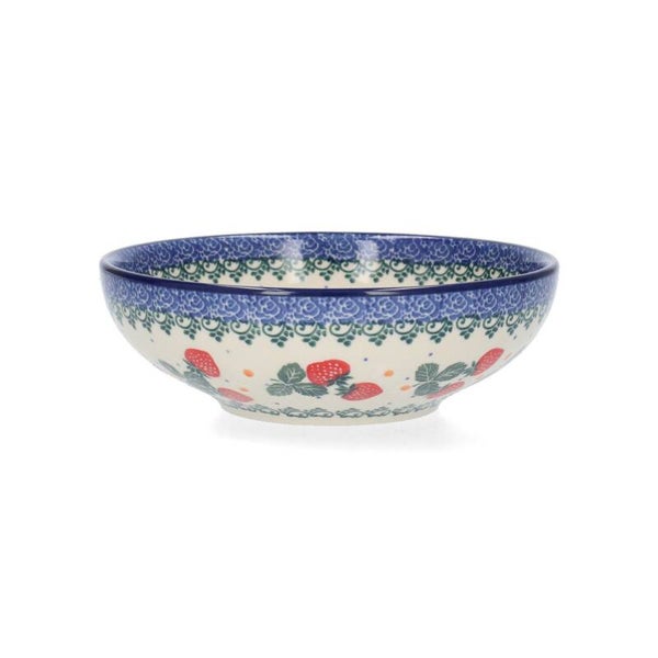 Bunzlau Castle Serving Bowl 610 ml - Strawberries  2190-3494
