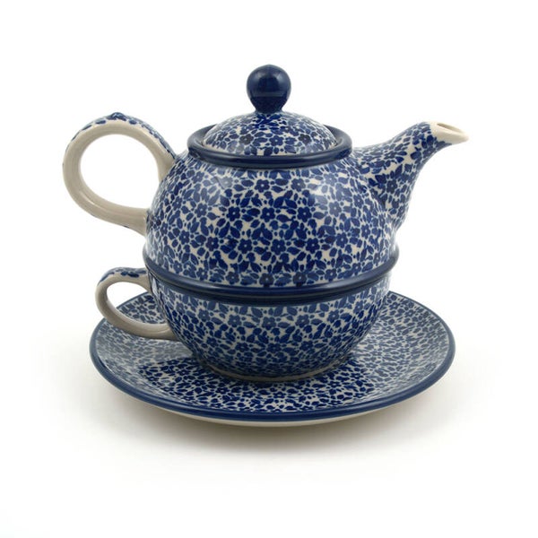 Bunzlau Castle Tea for One 600 ml - Indigo   2201-2396