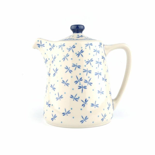 Bunzlau Castle Tea Pot Straight 1000 ml Damselfly   2471-2332
