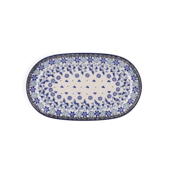 Bunzlau Castle  Dish Wide Oval - Belle Fleur  2673-1829