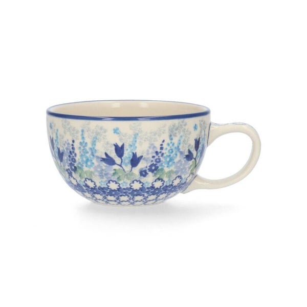 Bunzlau Castle  Mug Cappuccino 400 ml - Blue Garden  2689-3316