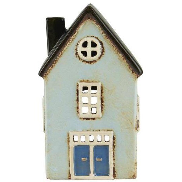 Ib-Laursen  House f/tealight Nyhavn double door black roof   27642-23