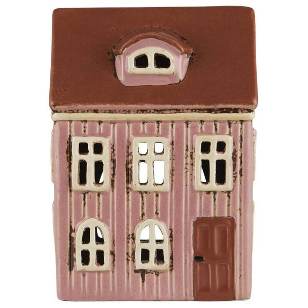 Ib-Laursen House f/tealight Thorshavn arched dormer window red door 27646-07