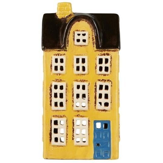 Ib-Laursen House f/tealight Nyhavn blue door 27658-05
