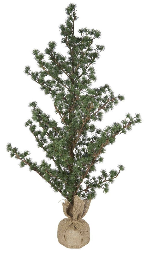 Ib-Laursen  Artificial cedar w/jute stand 