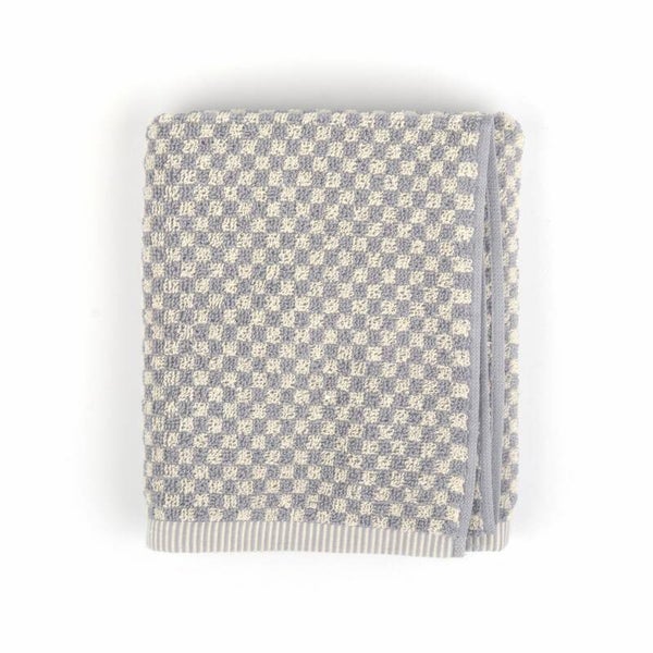 Bunzlau Castle  Kitchen Towel Small Check Grey  3803