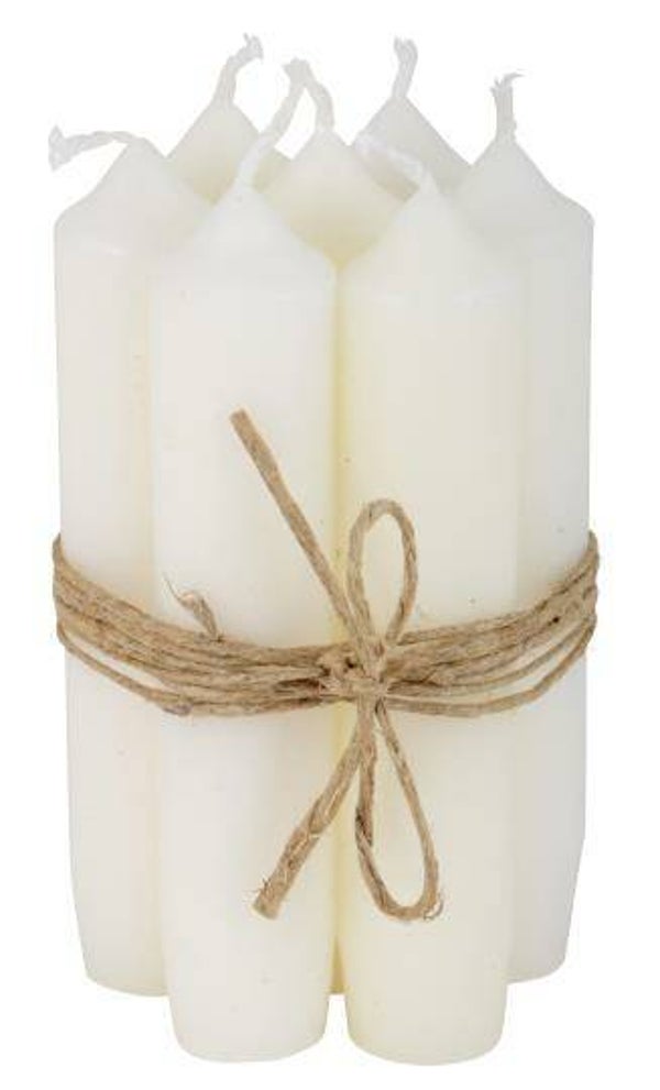 IB-Laursen Short dinner candle white 1 pcs 4171-11