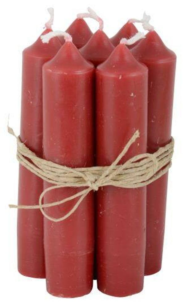 IB-Laursen Short dinner candle red  1 pcs 4171-33
