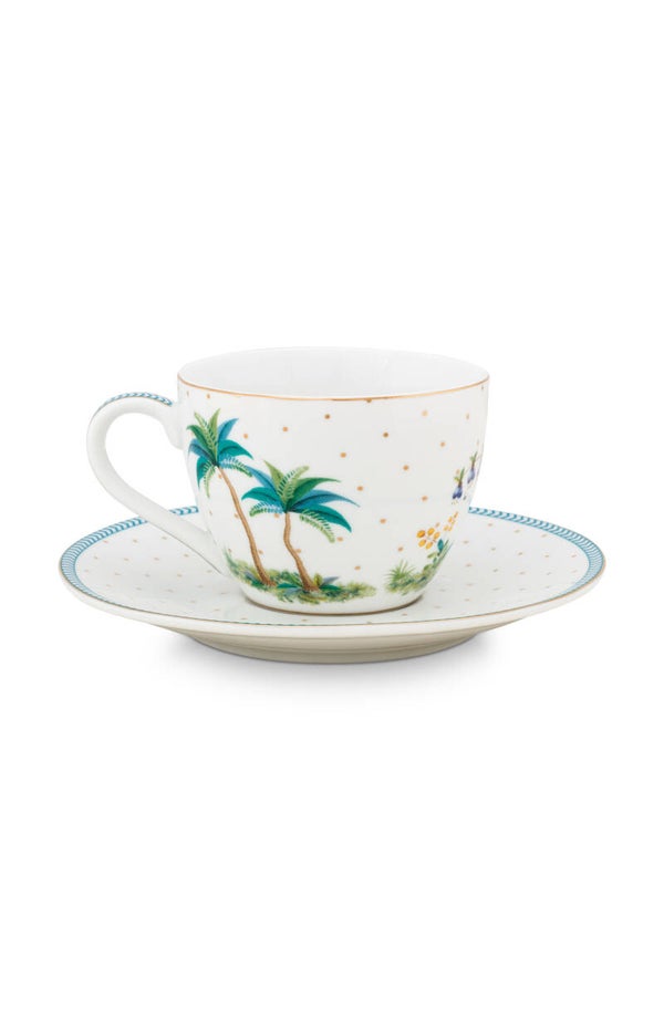 *Espresso Cup & Saucer Jolie Dots Gold 120ml  51.004.116