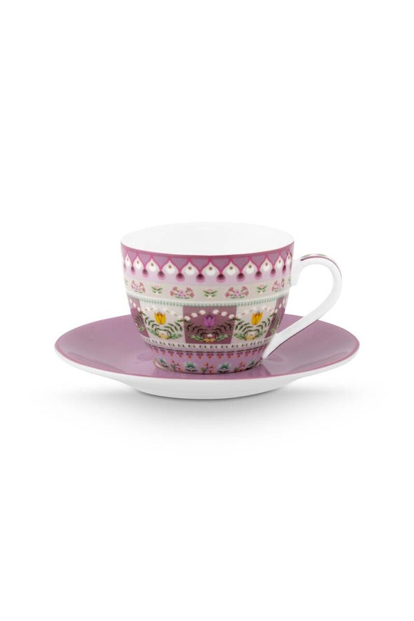 Pip. Espresso Cup and Saucer Lily&Lotus Moon Delight Multi 120ml  51.004.190