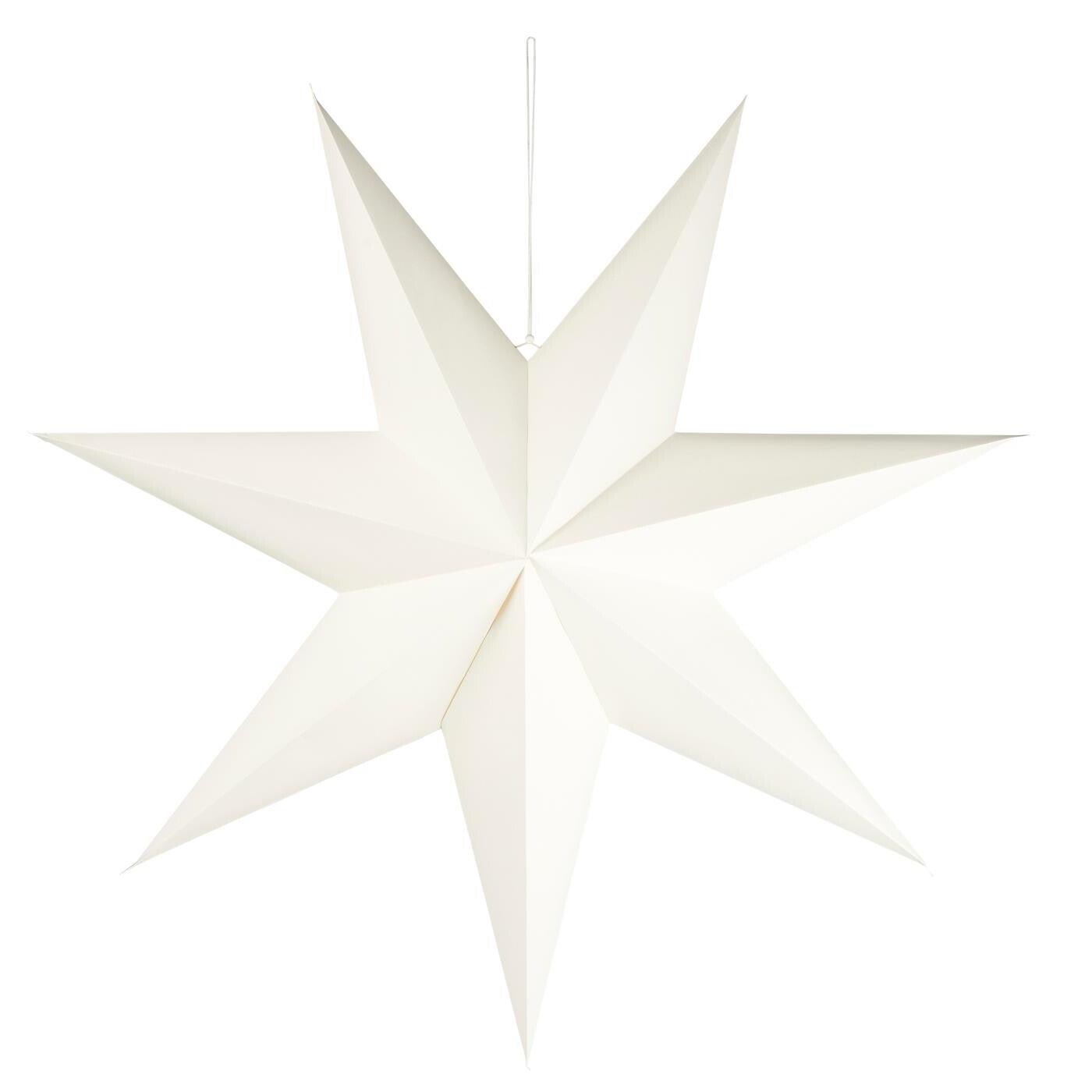 Ib-Laursen  Star for hanging 7-sided white Stella  5104-11