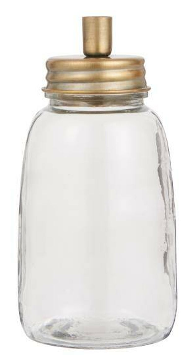 IB-Laursen Candle holder f/taper candle metal lid 5172-17