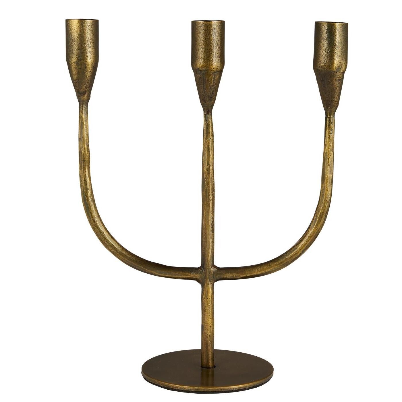 IB-Laursen  Candle holder 3-armed f/2.2 cm candle Melilla  5687-00