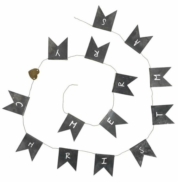 Ib Laursen Ranke with Merry Christmas Hook in Ducks Golden Wire Sink 5950-18