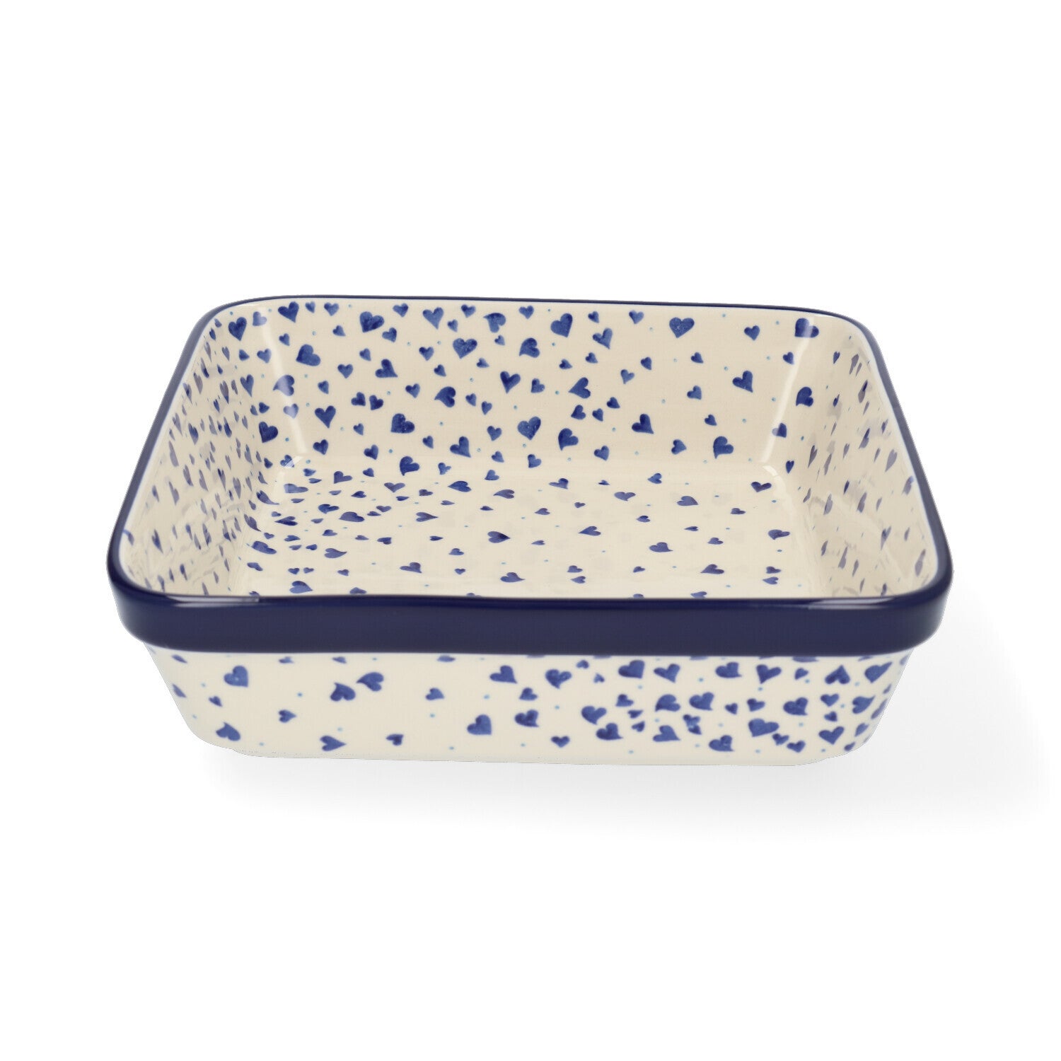 Bunzlau Castle Oven Dish Square 3200 ml - Hearts  1431-2874