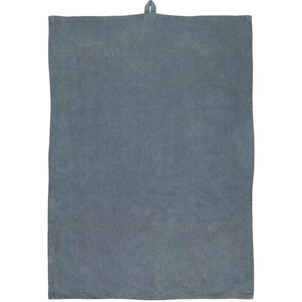 Ib-Laursen  Tea towel Freja linen/cotton cornflower  6303-09