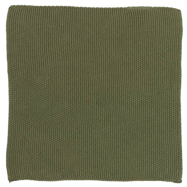 Ib-Laursen  Dish cloth Mynte olive knitted  6351-29