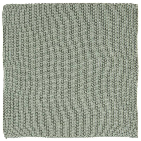 IB-LaursenDish cloth Mynte dusty green knitted    6351-81