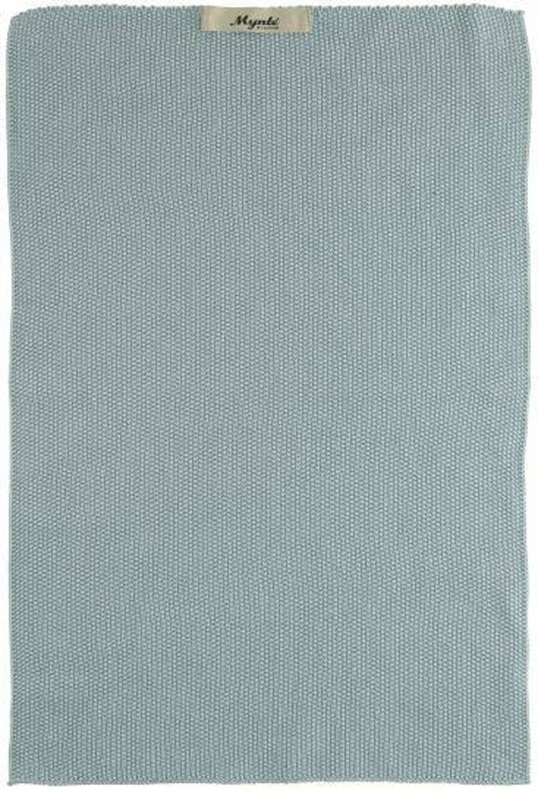 IB-Laursen Towel Mynte Nordic Sky knitted  6352-26