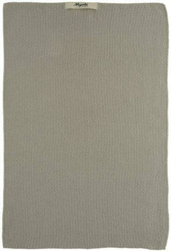 IB-Laursen  Towel Mynte sand knitted  6352-35