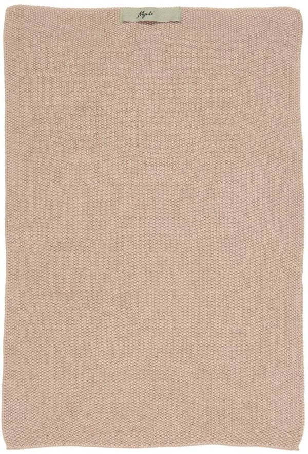 IB-Laursen Towel Mynte coral almond knitted  6352-80