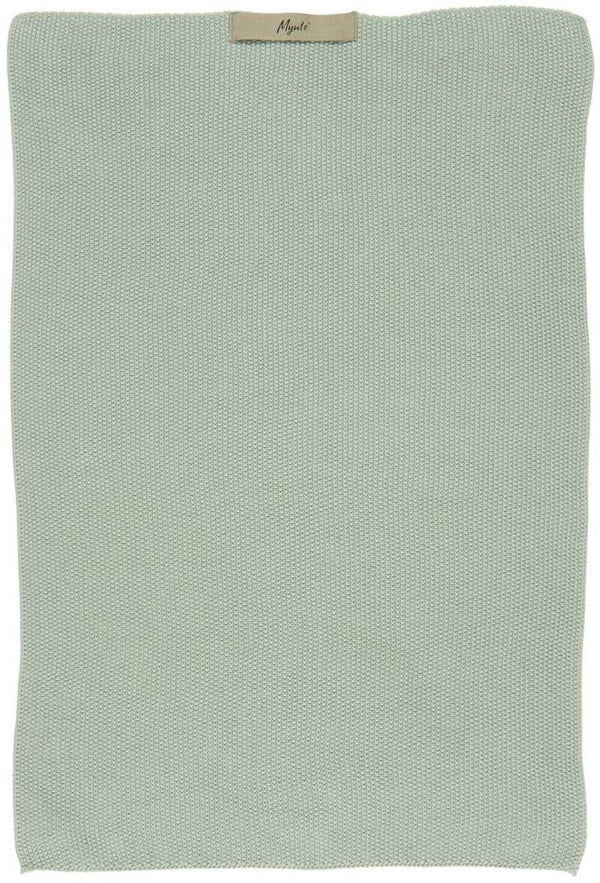 IB-Laursen Towel Mynte aqua haze knitted   6352-83