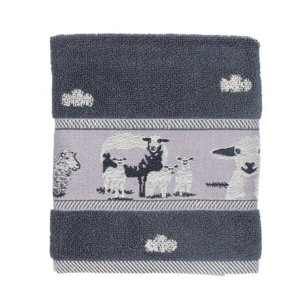 Bunzlau Castle Keukendoek Schaap Antraciet GOTS  6414-G