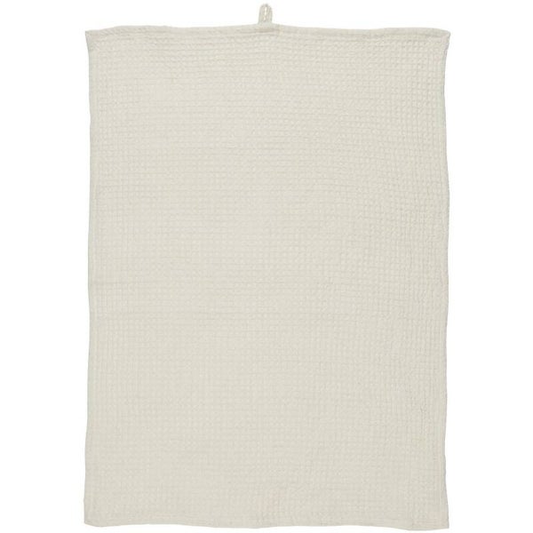 Ib-Laursen  Tea towel waffle pattern white   6879-11