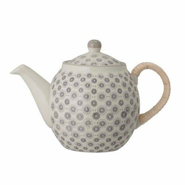 Bloomingville Elsa Teapot, Grey, Stoneware 82048274