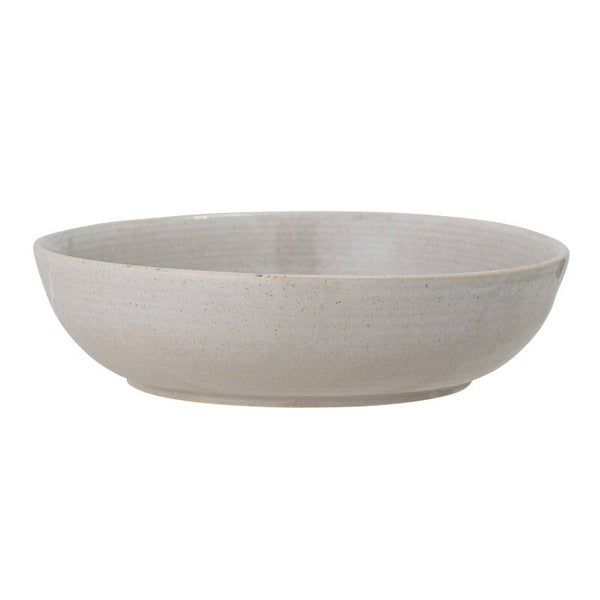Bloomingville Taupe Serving Bowl, Grey, Stoneware  82051280