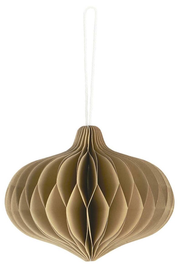 Ib-Laursen Christmas ornament folded paper w/magnet closing  92101-14