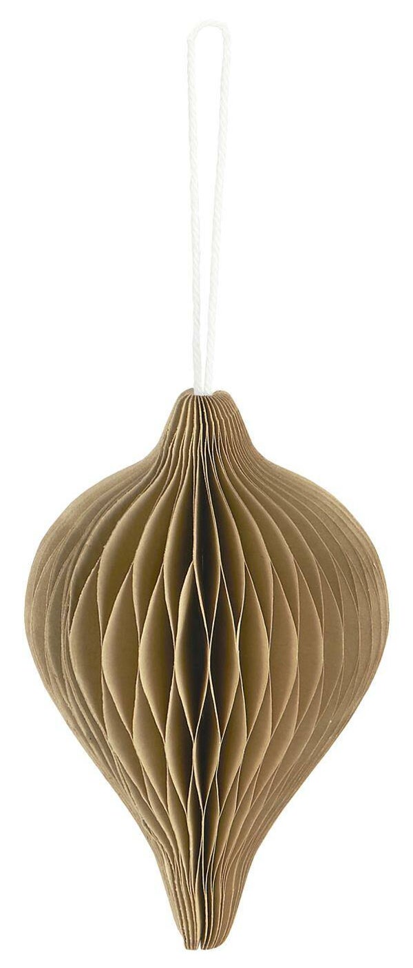 Ib-Laursen Christmas ornament folded paper w/magnet closing  92105-14