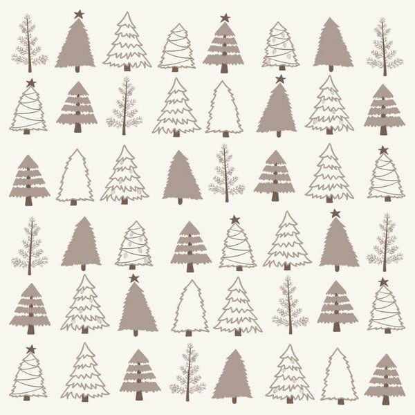 Ib-Laursen Napkin Christmas trees 20 pcs per pack  9583-00