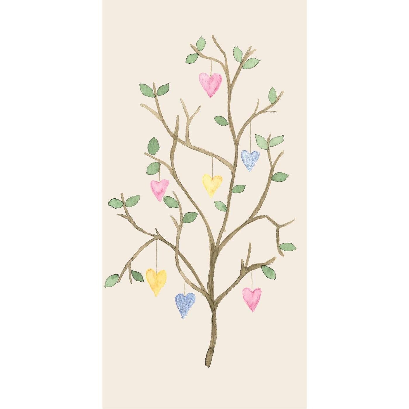 Ib-Laursen Napkin 10x20 cm spring branch 16 pcs/pck  95882-00