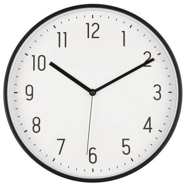Ib-Laursen  Wall clock black   9708-24