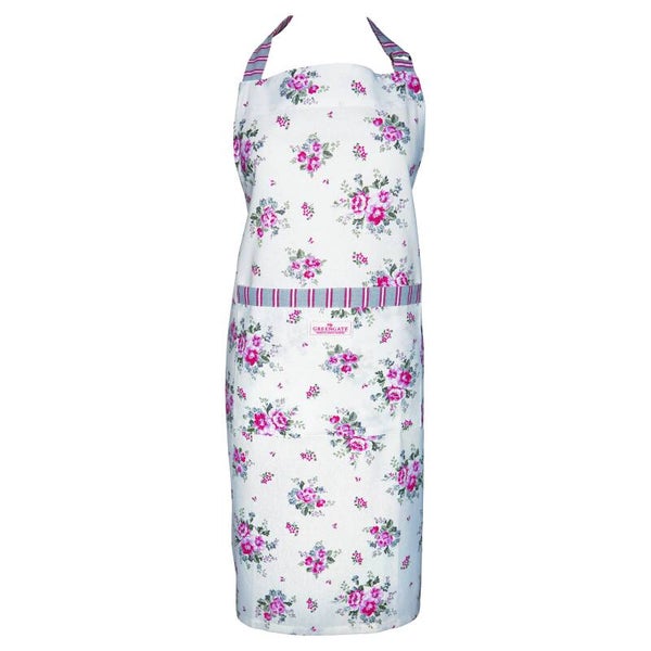 GreenGate Apron Elouise White