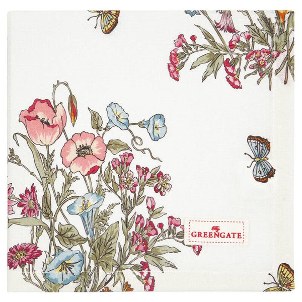 GreenGate   Napkin Myra white  COTNAPMYR0108