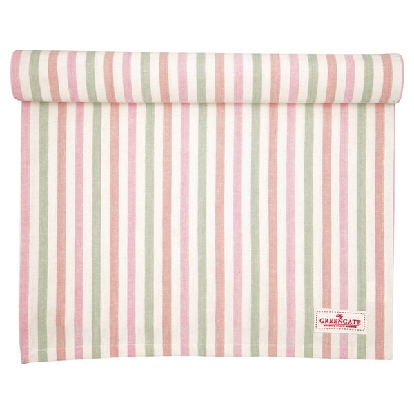 GreenGate  Table runner Valentina white    COTTAR140VAL0104