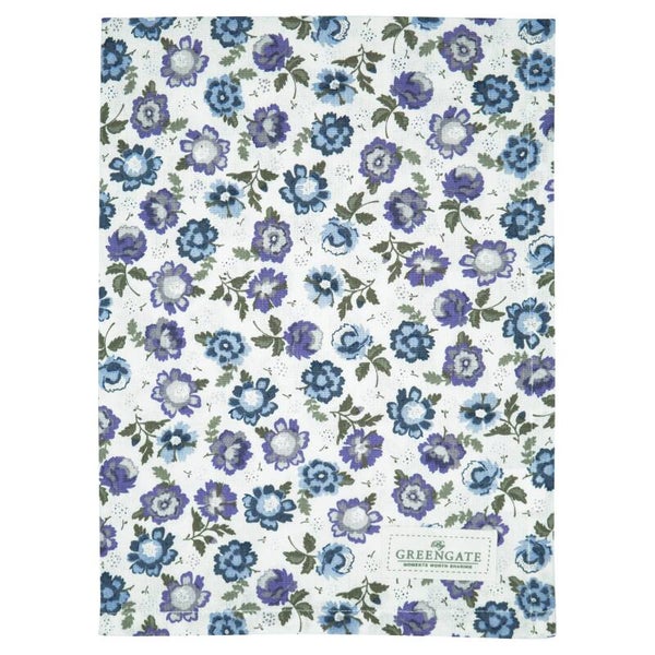 GreenGate Tea Towel Beatrice White