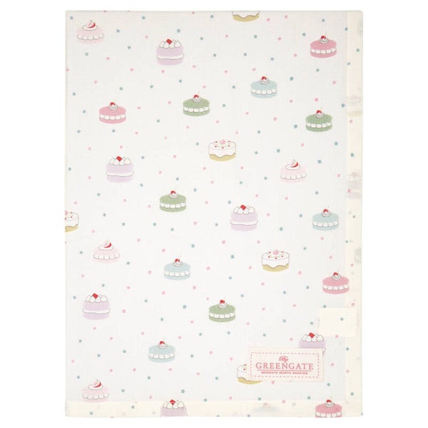 GreenGate  Tea towel Madelyn white     COTTEAMDL0112