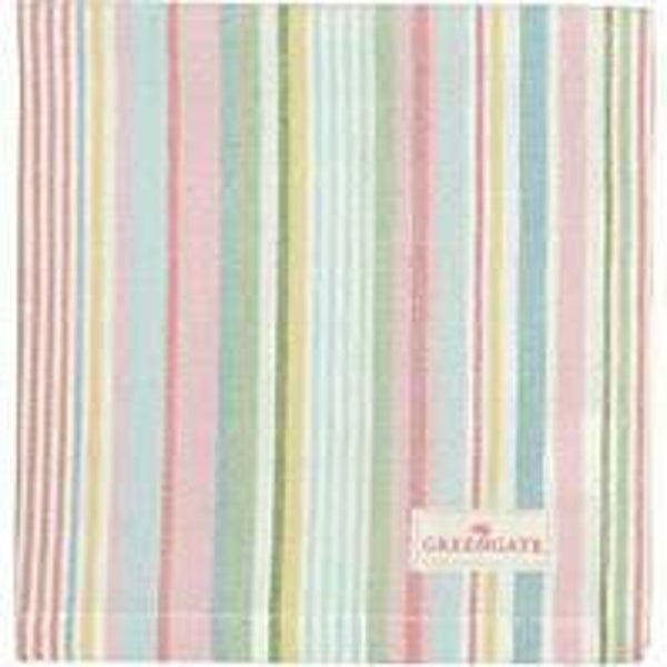 GreenGate Cloth Napkin Pipa Soft Stripes