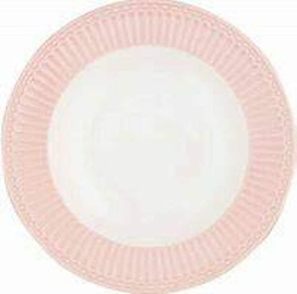 GreenGate Deep Plate Alice Pale Pink 21.5 cm