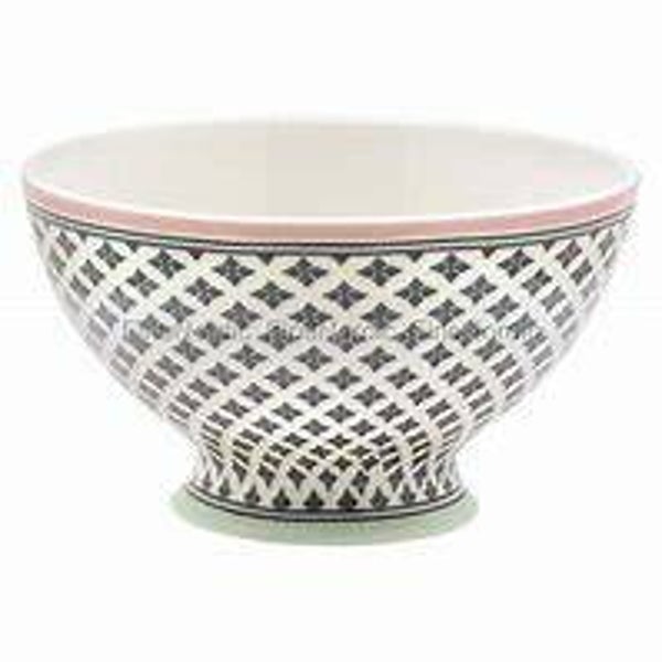 GreenGate Stoneware Soup Bowl Sasha Dark Grey