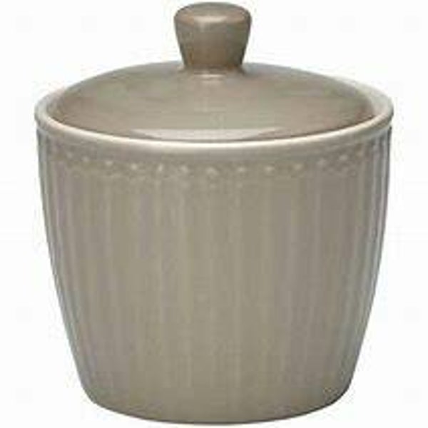 GreenGate Sugar Pot Alice Warm Grey