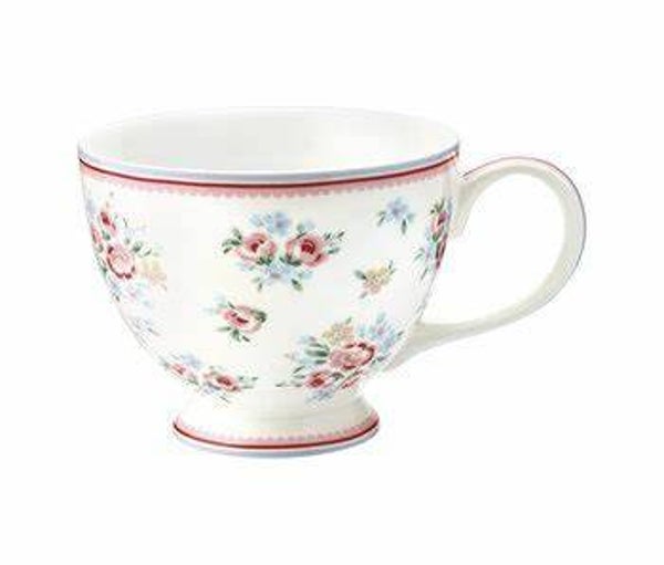 GreenGate Teacup Nicoline White