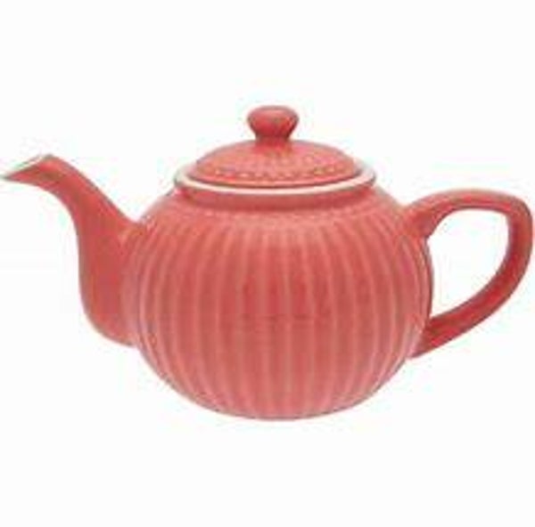GreenGate Teapot Alice Coral 1 L
