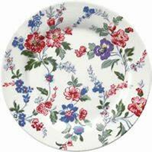 * GreenGate Plate 20 cm Isobel White