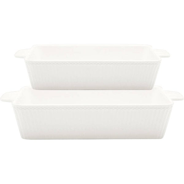 GreenGate  Dishes Alice white rectangular    OVEDISR2AALI0104