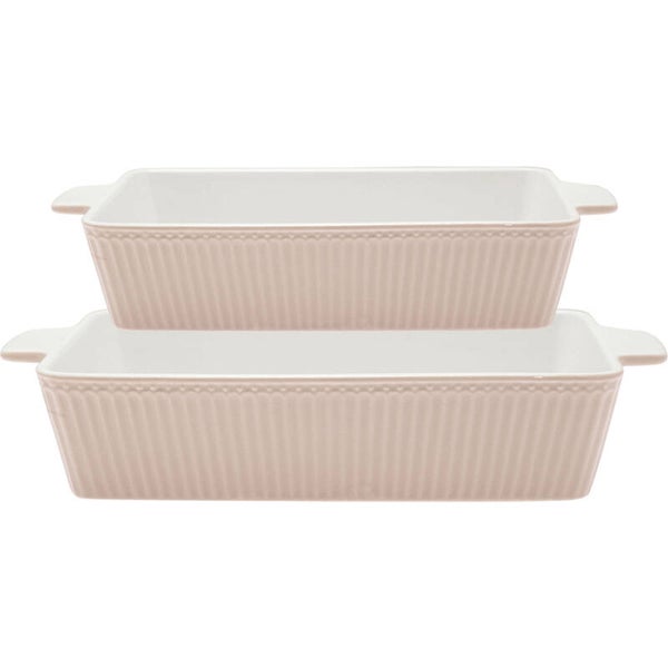 GreenGate  Dishes Alice rectangular creamy fudge  OVEDISR2AALI5304