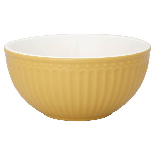 GreenGate Cereal bowl Alice honey mustard     STWCERAALI4006